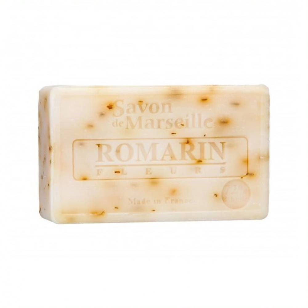 Mydło marsylskie z kwiatami rozmarynu | Le Chatelard
