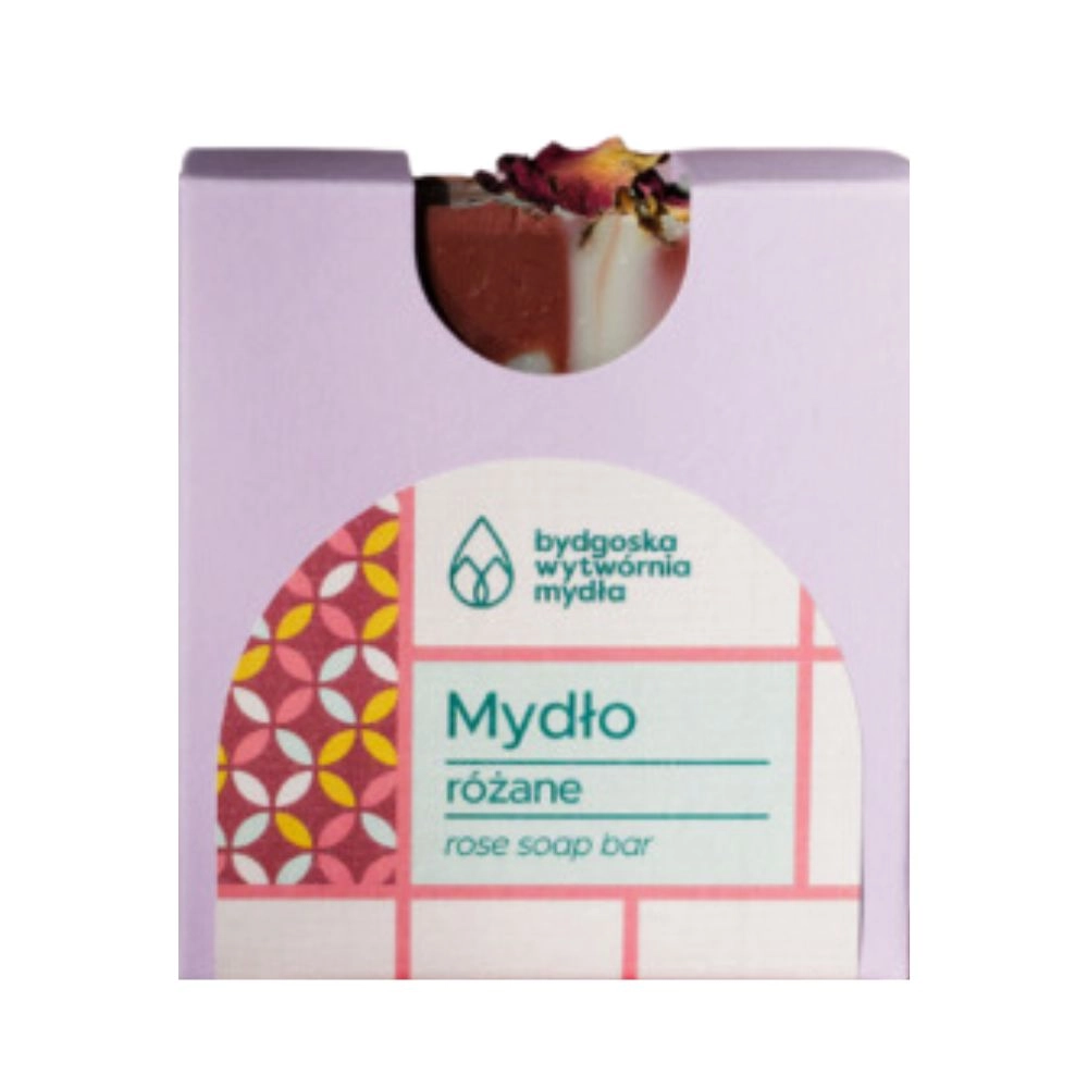 Mydło na sznurku Różane | Bydgoska Wytwórnia Mydła