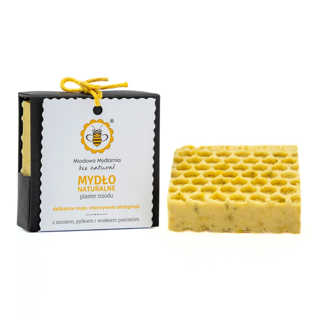 Mydło naturalne plaster miodu | Miodowa Mydlarnia