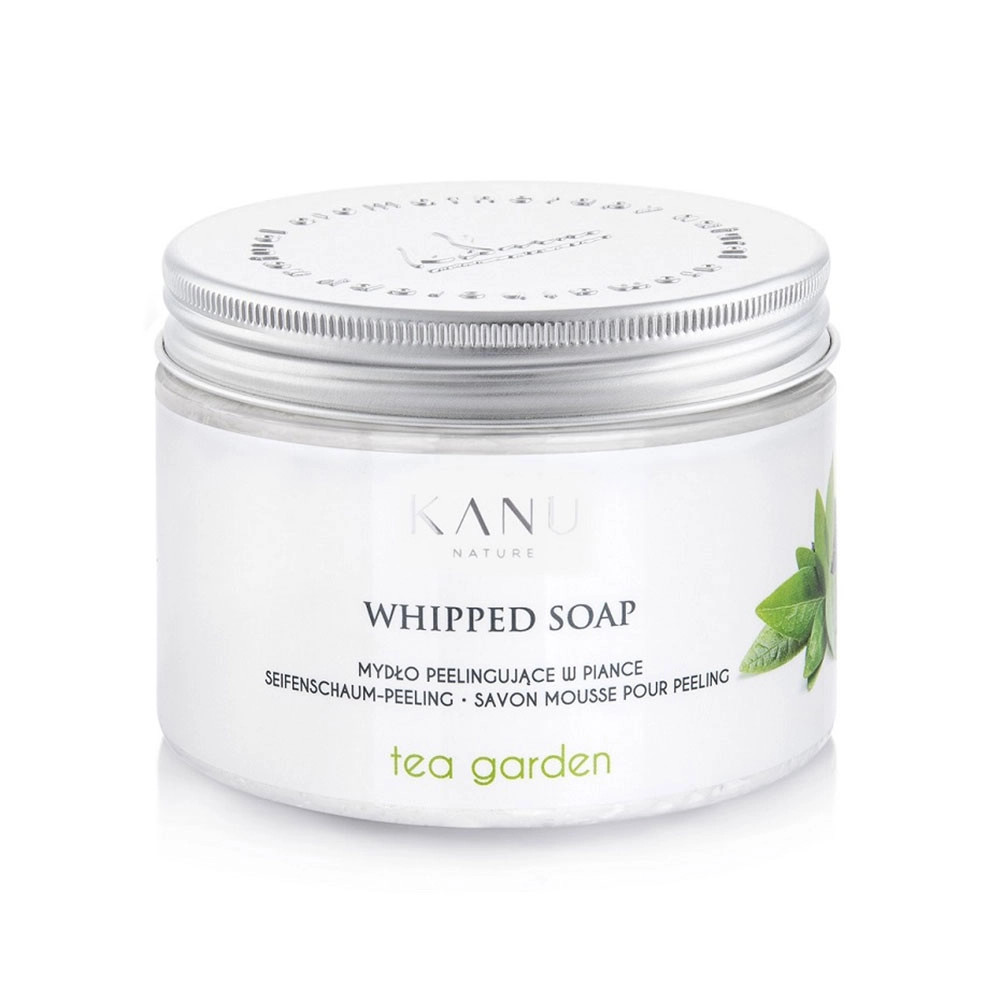 Mydło peelingujące w piance Herbaciany ogród | Kanu Nature