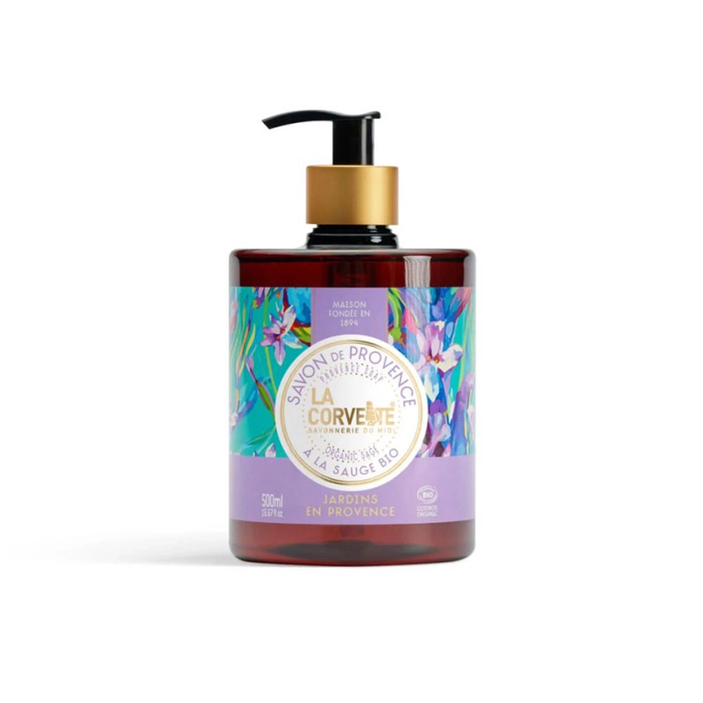 Mydło śródziemnomorskie w płynie Ogrody Prowansji | La Corvette