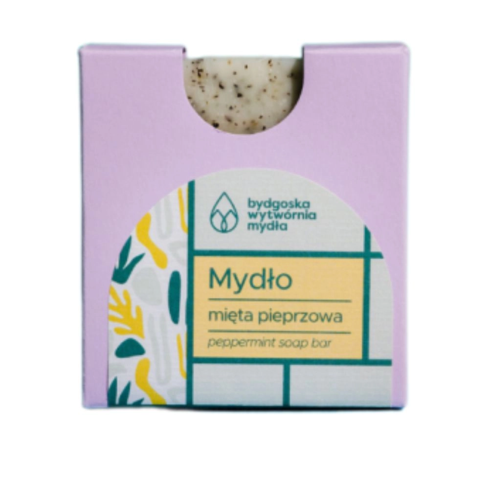 Mydło w kostce Mięta Pieprzowa | Bydgoska Wytwórnia Mydła