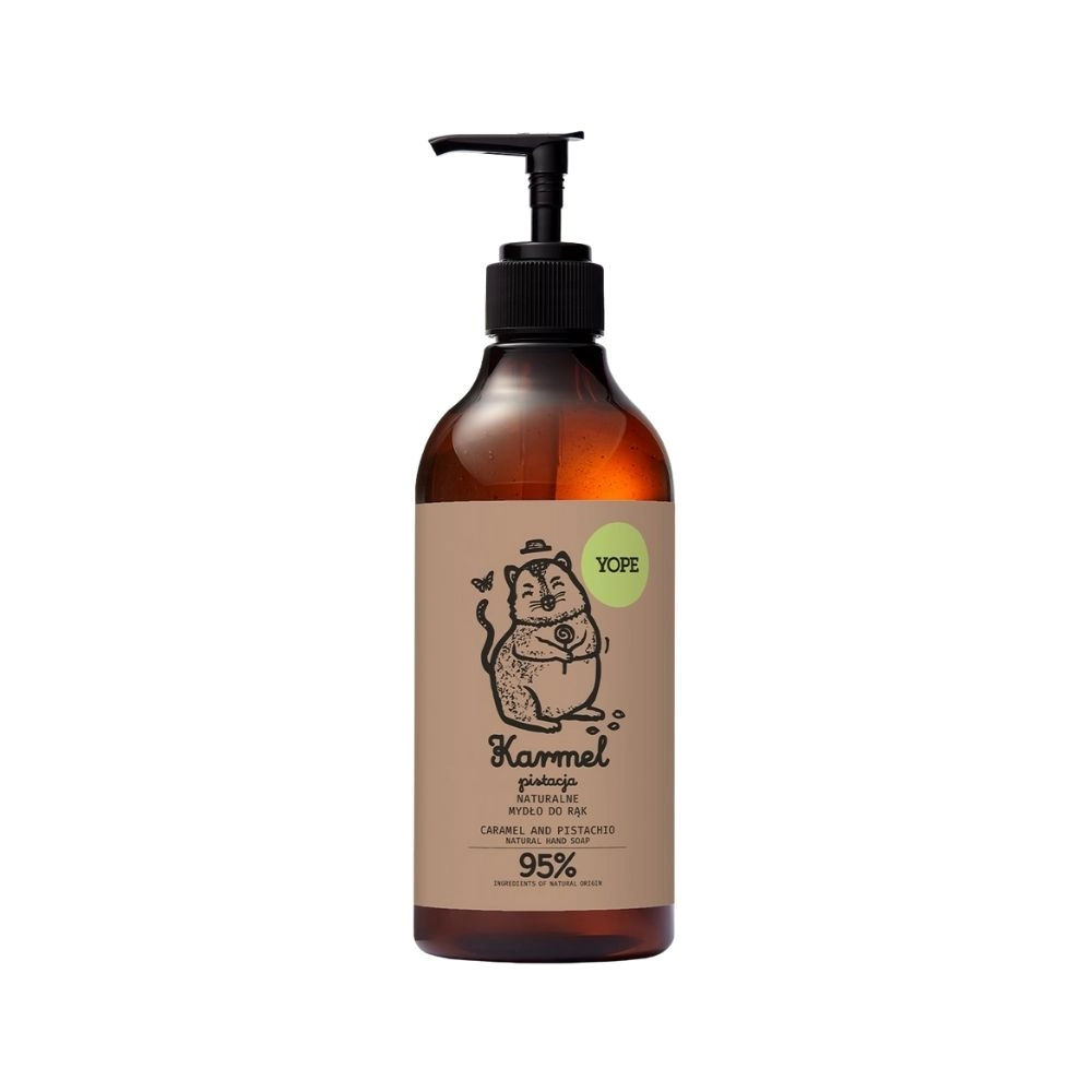 Mydło w płynie Karmel i Pistacja | Yope