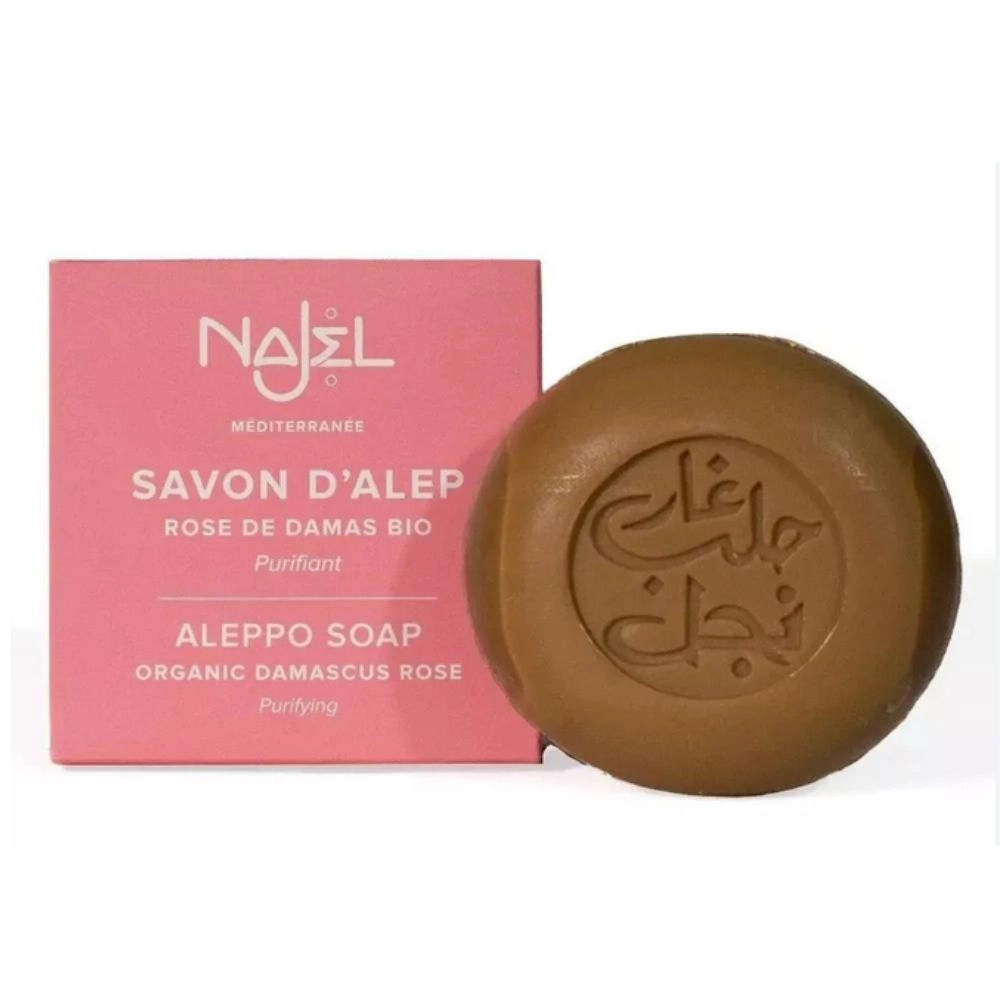 Mydło Aleppo z różą damasceńską | Najel