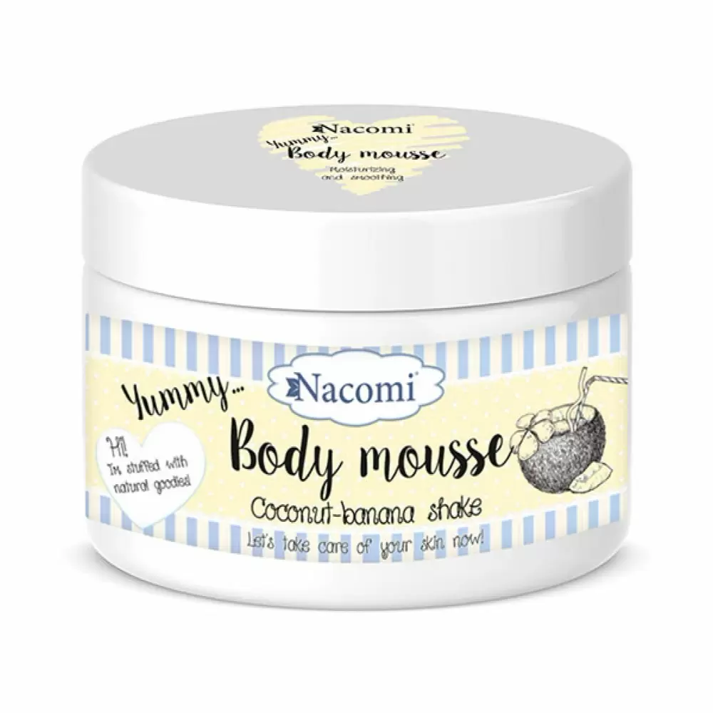 Mus do ciała kokosowo-bananowy z masłem shea | Nacomi