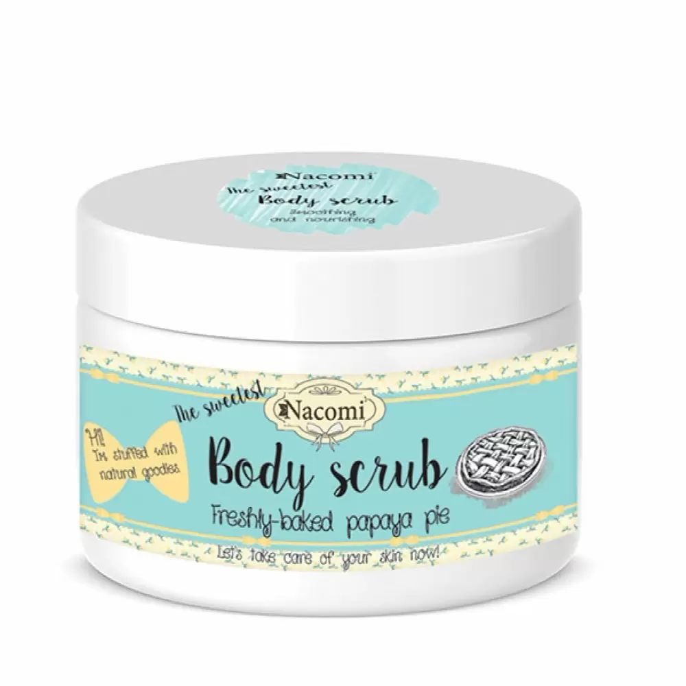 Peeling do ciała - Świeże Ciasto z Papają | Nacomi