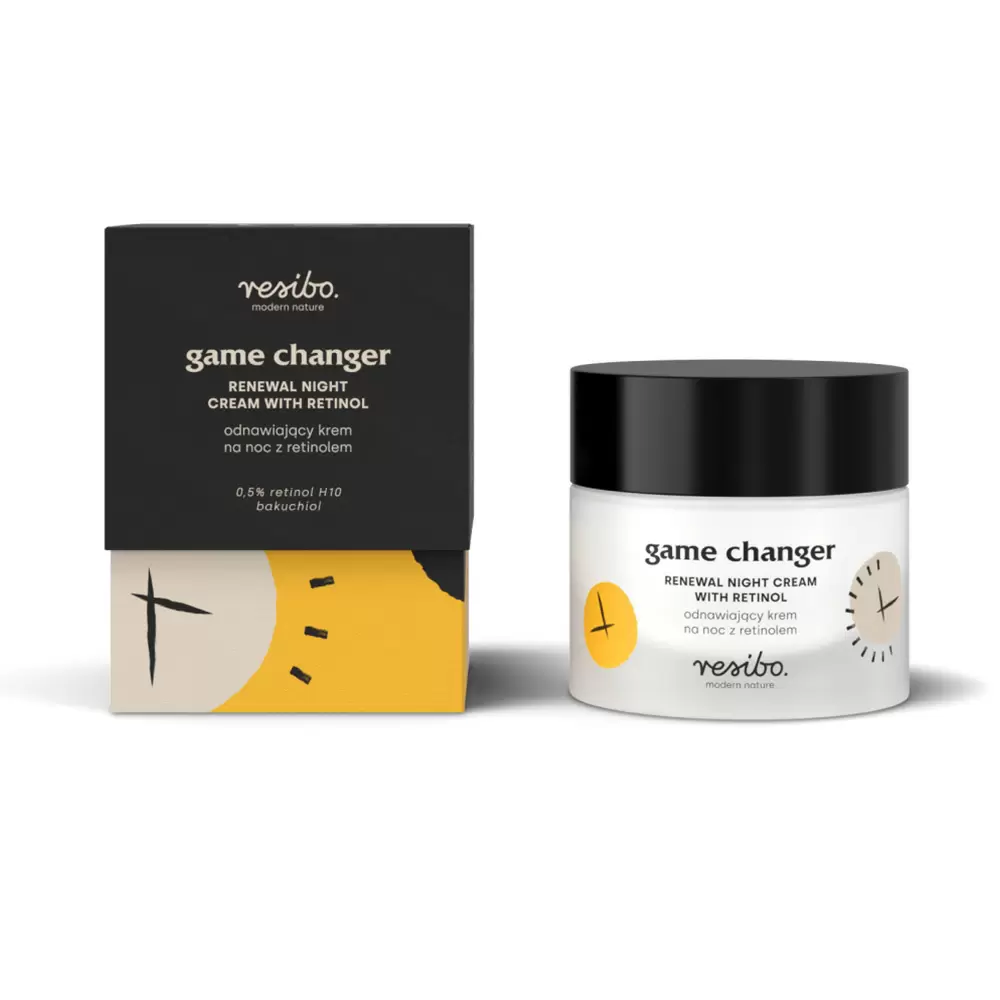 Naturalny krem z retinolem Game Changer | Resibo