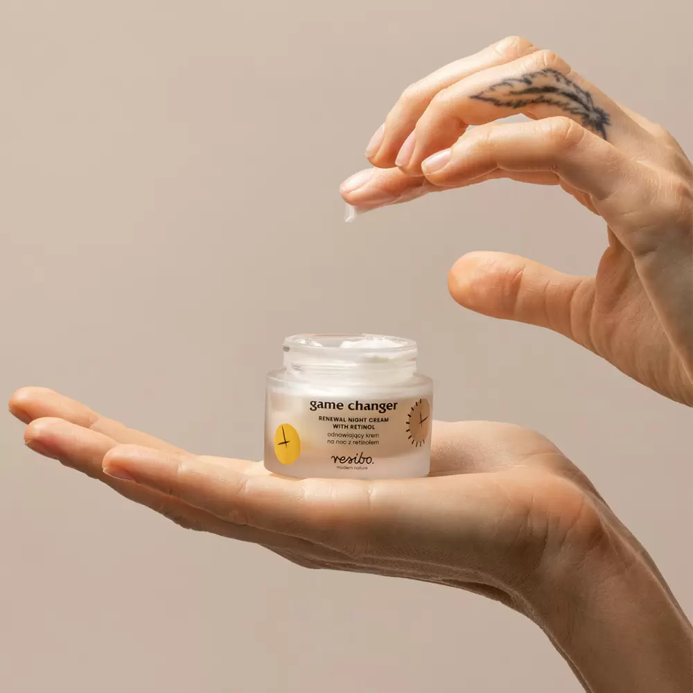 Naturalny krem z retinolem Game Changer | Resibo