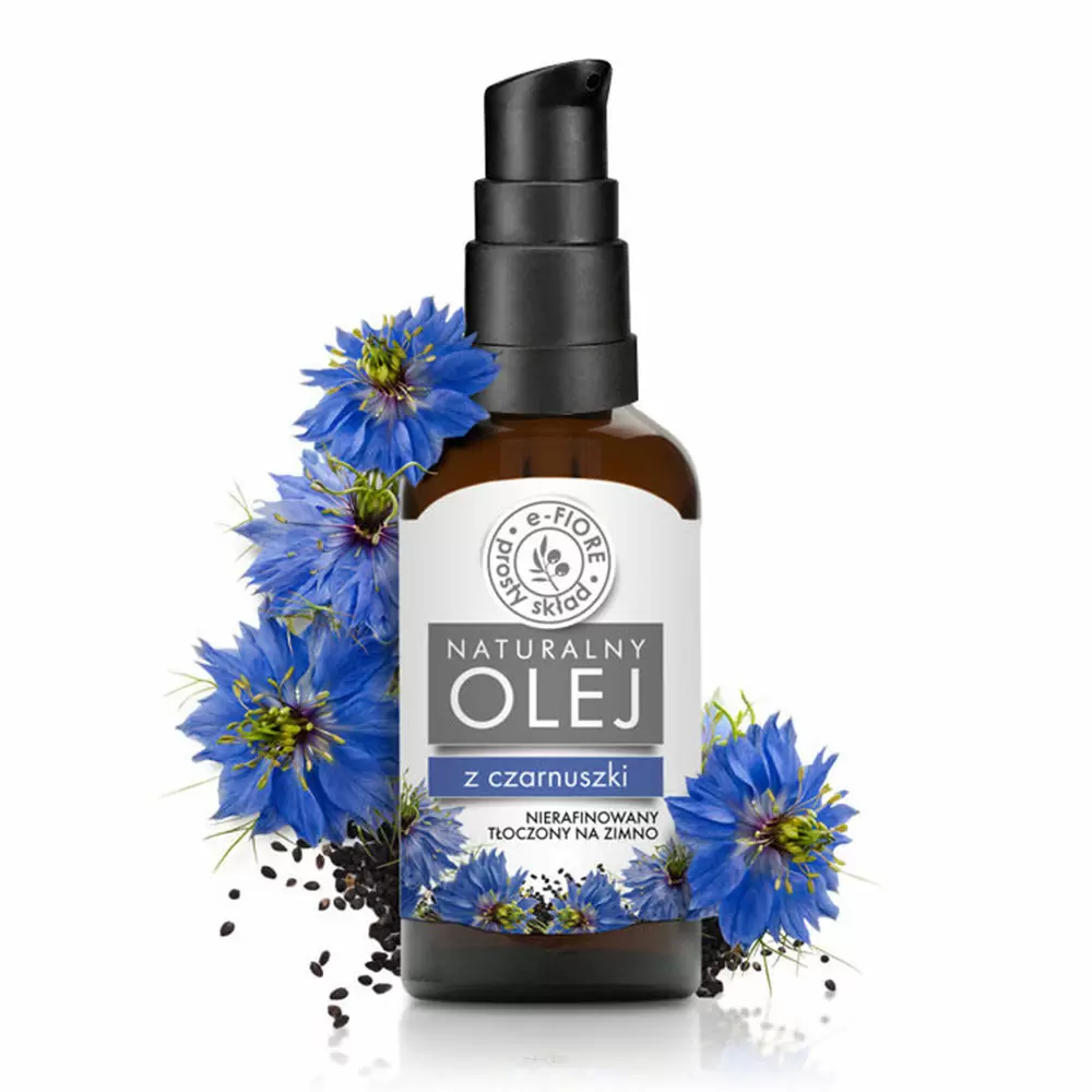 Naturalny olej z czarnego kminku | e-FIORE