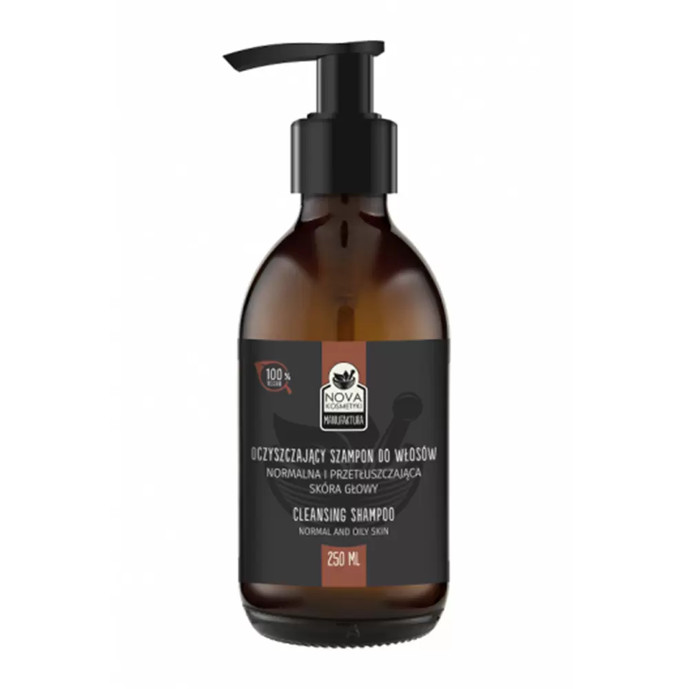 Oczyszczający szampon do włosów | Manufaktura Nova Kosmetyki