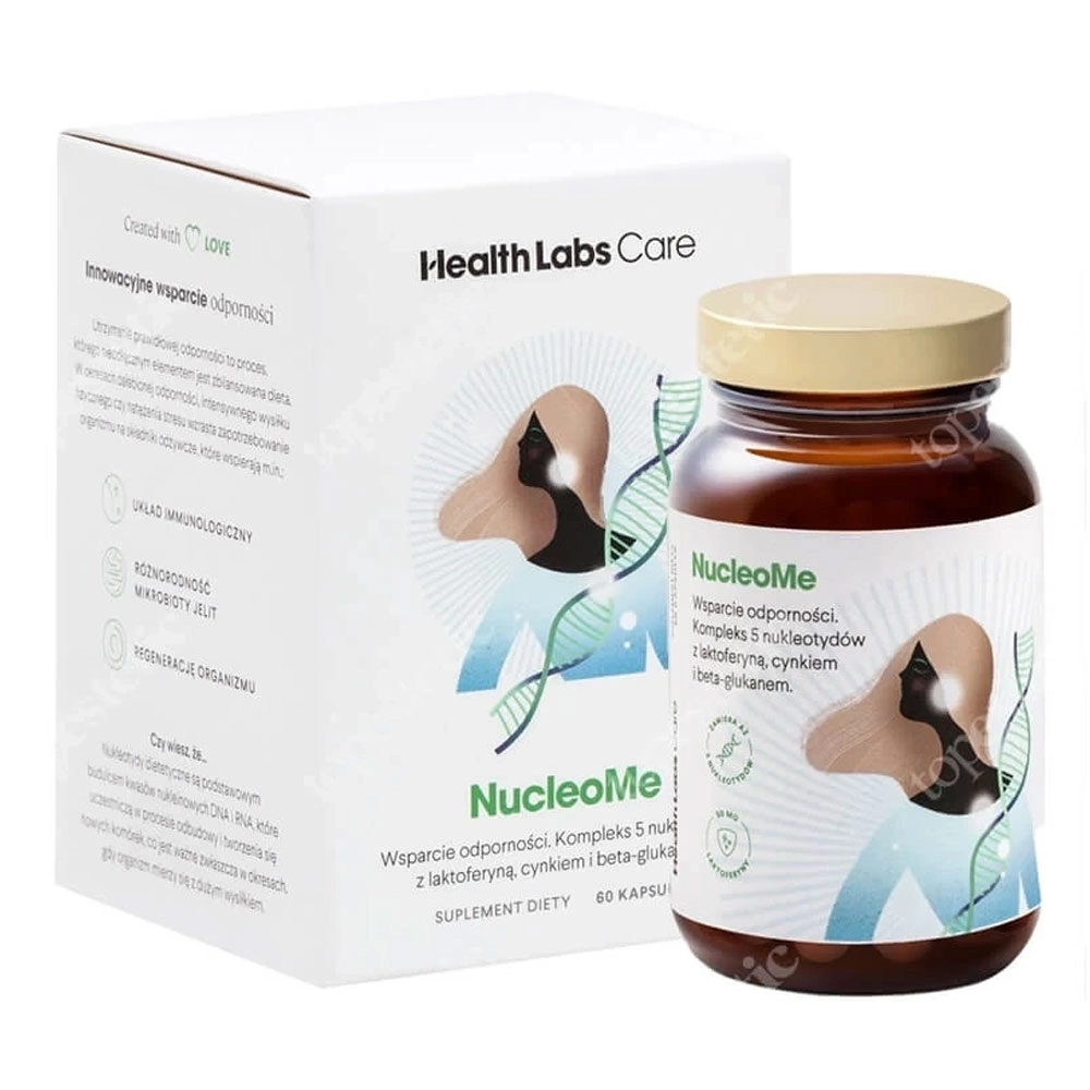 Nukleotydy z cynkiem, laktoferyną i beta-glukanem | Health Labs Care