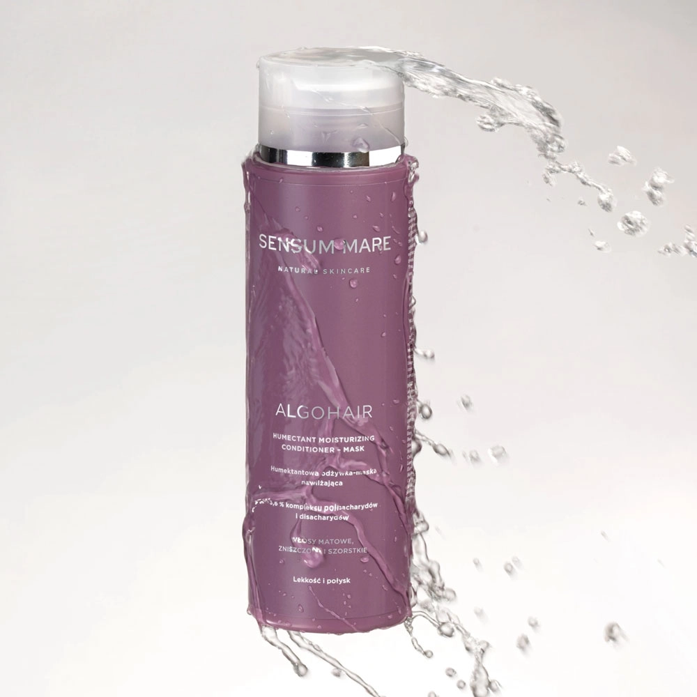 Odżywka humektantowa Maska nawilżająca do włosów Algohair | Sensum Mare