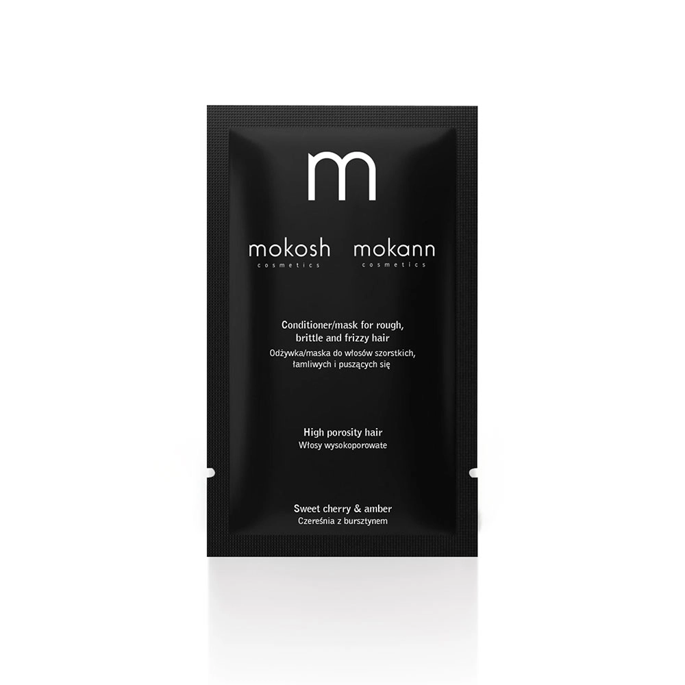 Odżywka - maska do włosów Czereśnia z bursztynem MINI | Mokosh