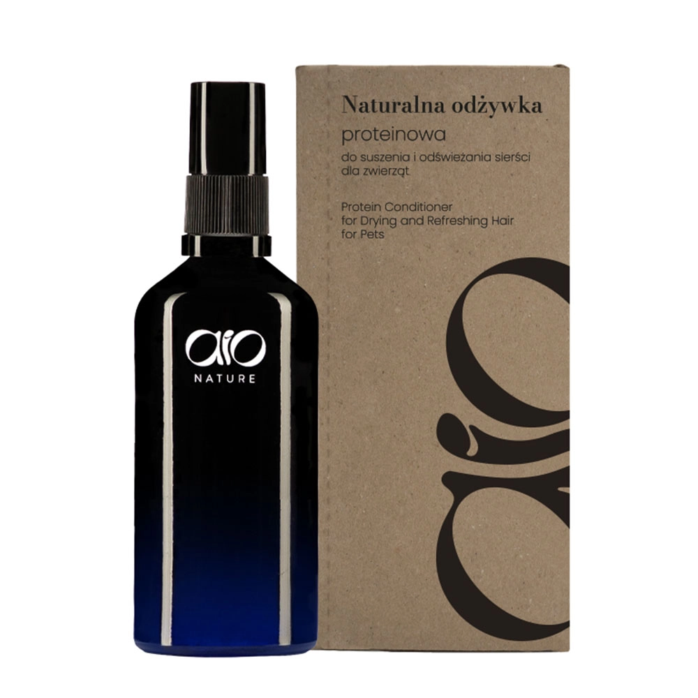 Odżywka proteinowa do suszenia i odświeżania sierści zwierząt | AIO Nature