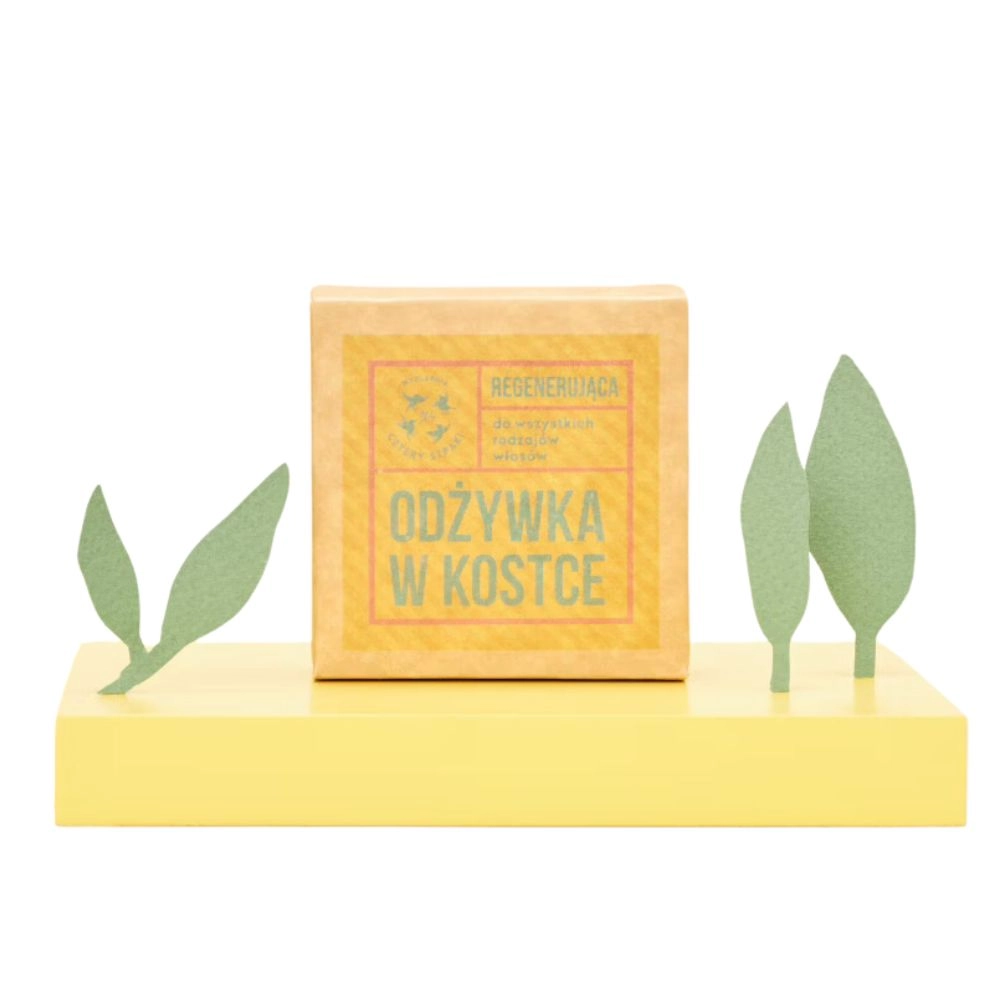 Odżywka w kostce regenerująca Eukaliptus Cytrynowy | Cztery Szpaki