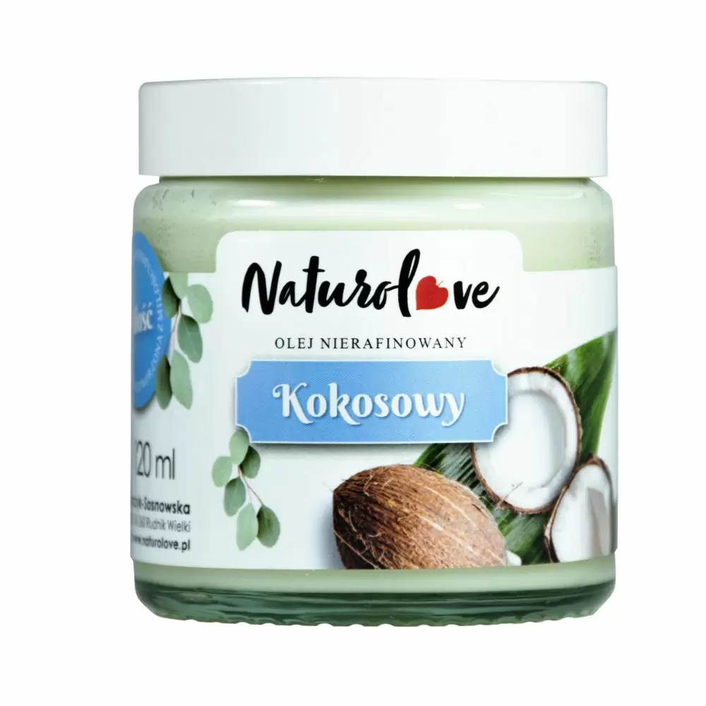 Olej Kokosowy Nierafinowany | Naturolove