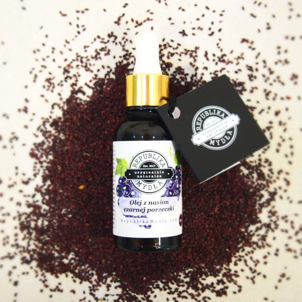 Olej z nasion czarnej porzeczki | Republika Mydła