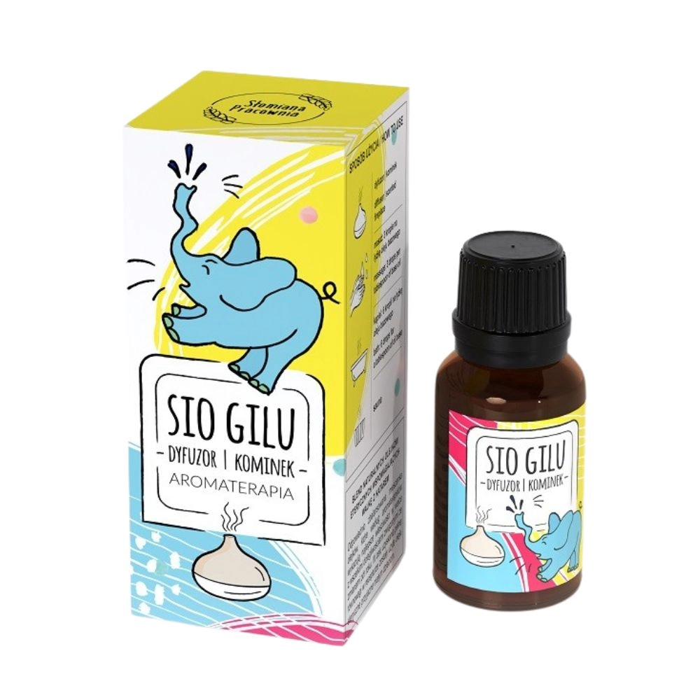 Olejek do aromaterapii do dyfuzora i kominka SIO Gilu | Słomiana Pracownia
