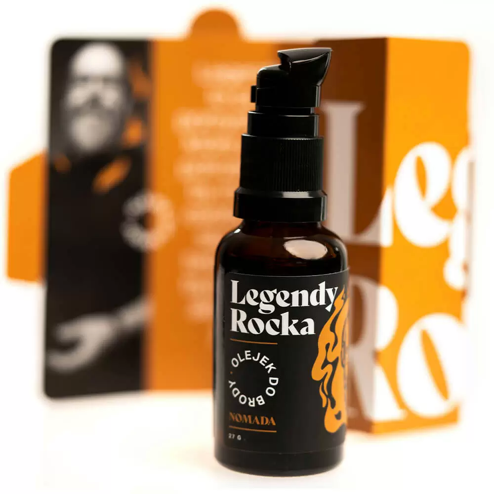 Olejek do brody Legendy Rocka - Nomada | RareCraft