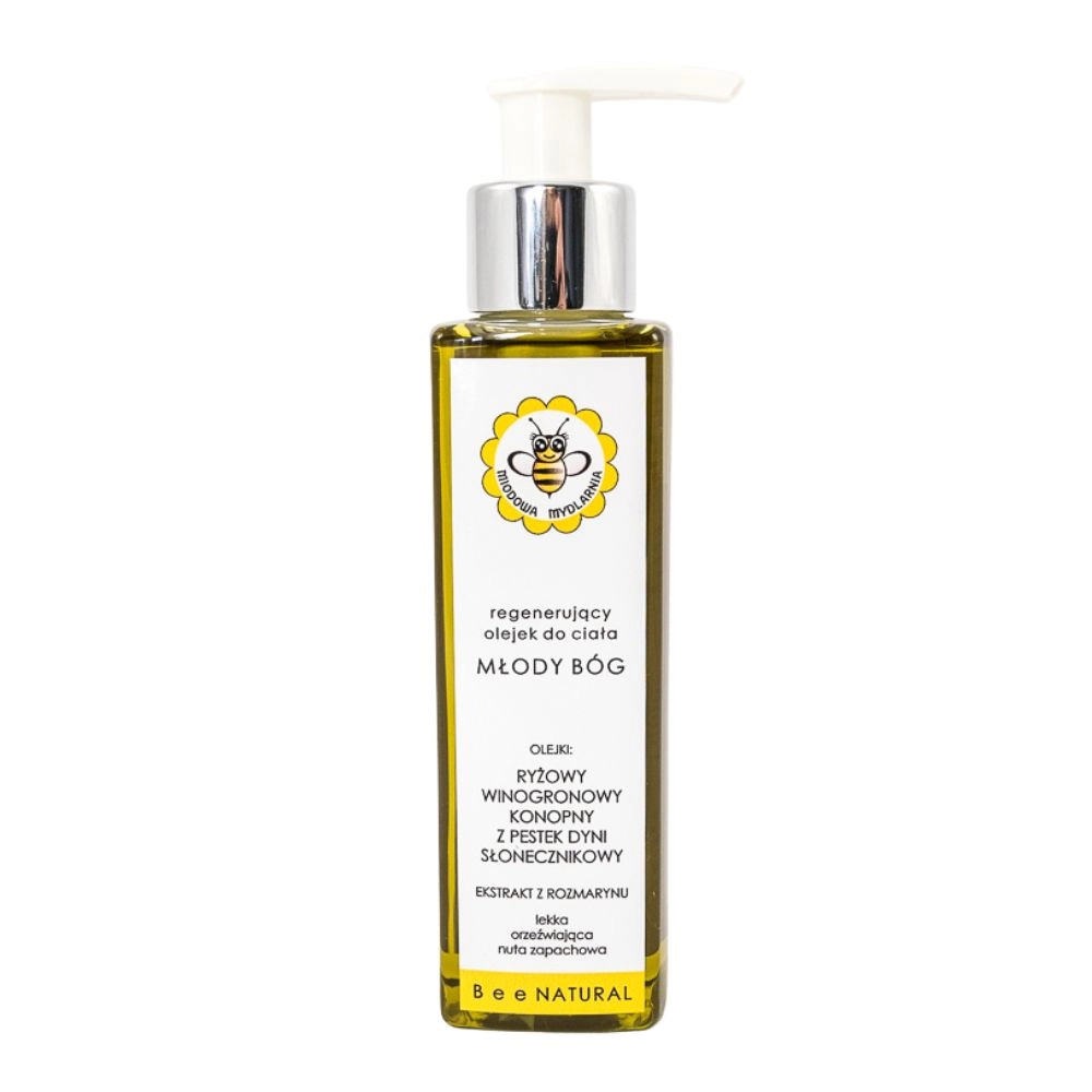 Olejek do Ciała MŁODY BÓG | Miodowa Mydlarnia
