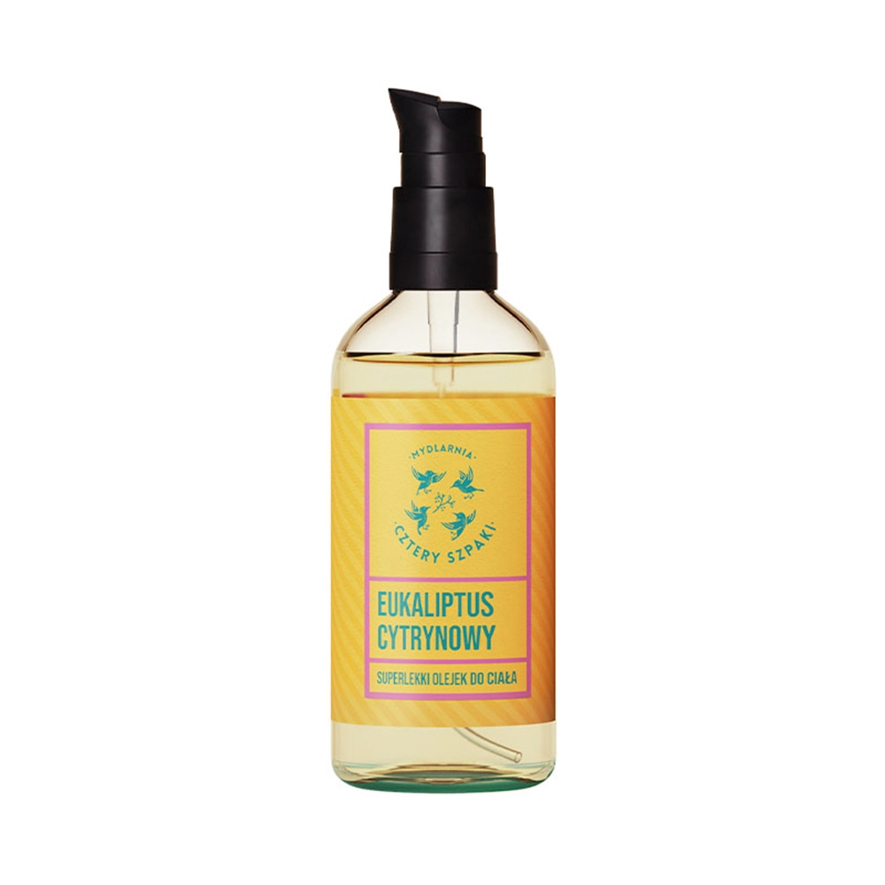 Olejek do ciała superlekki Eukaliptus Cytrynowy | Cztery Szpaki