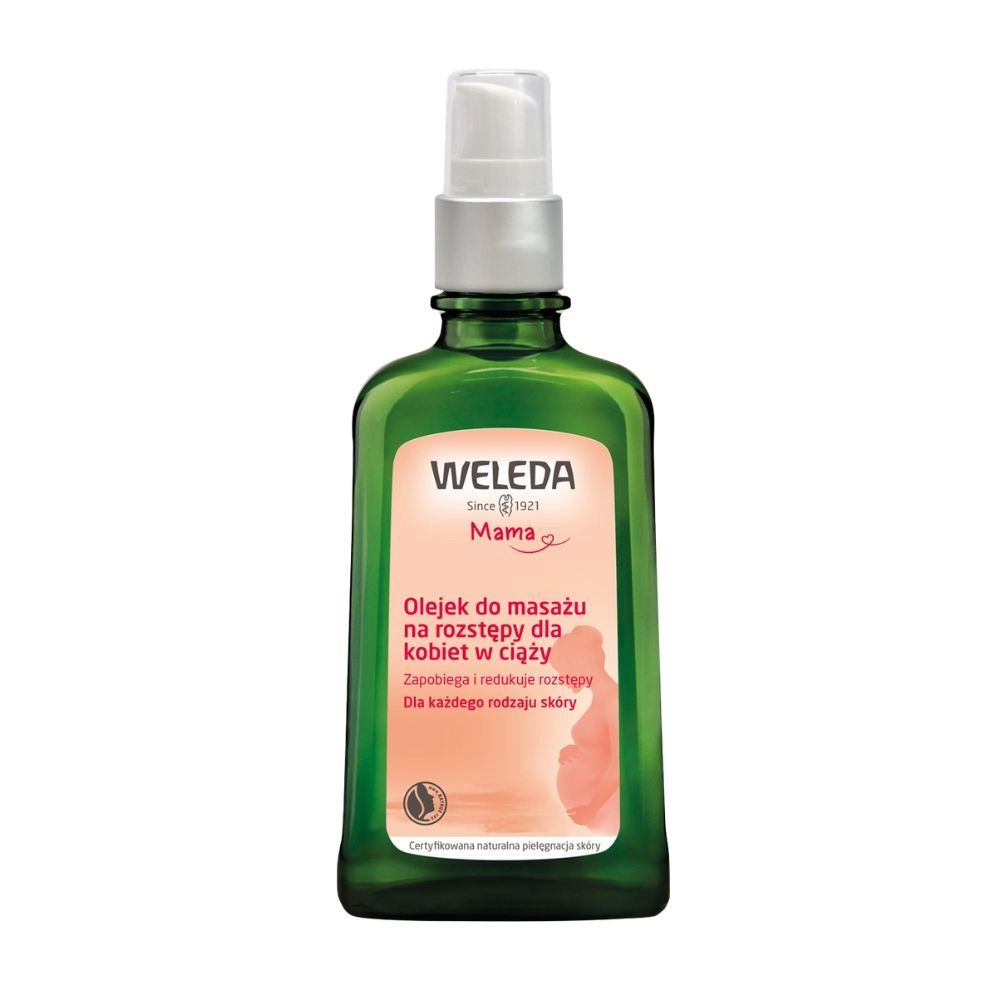 Olejek do masażu na rozstępy - seria MAMA | Weleda