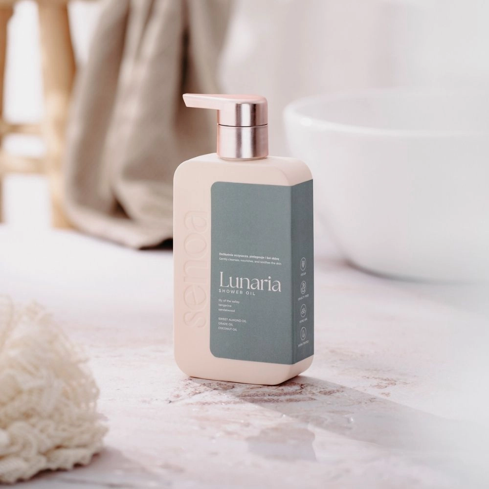 Olejek pod prysznic nawilżający Lunaria Shower Oil | Senoa