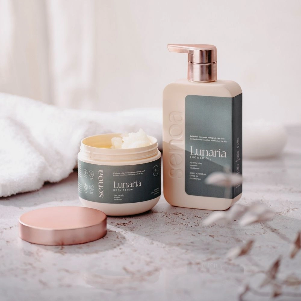 Olejek pod prysznic nawilżający Lunaria Shower Oil | Senoa