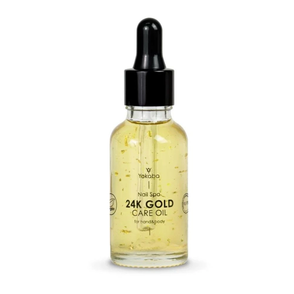 Olejek ze złotem do skórek i ciała 24k Gold Care Oil | Yokaba
