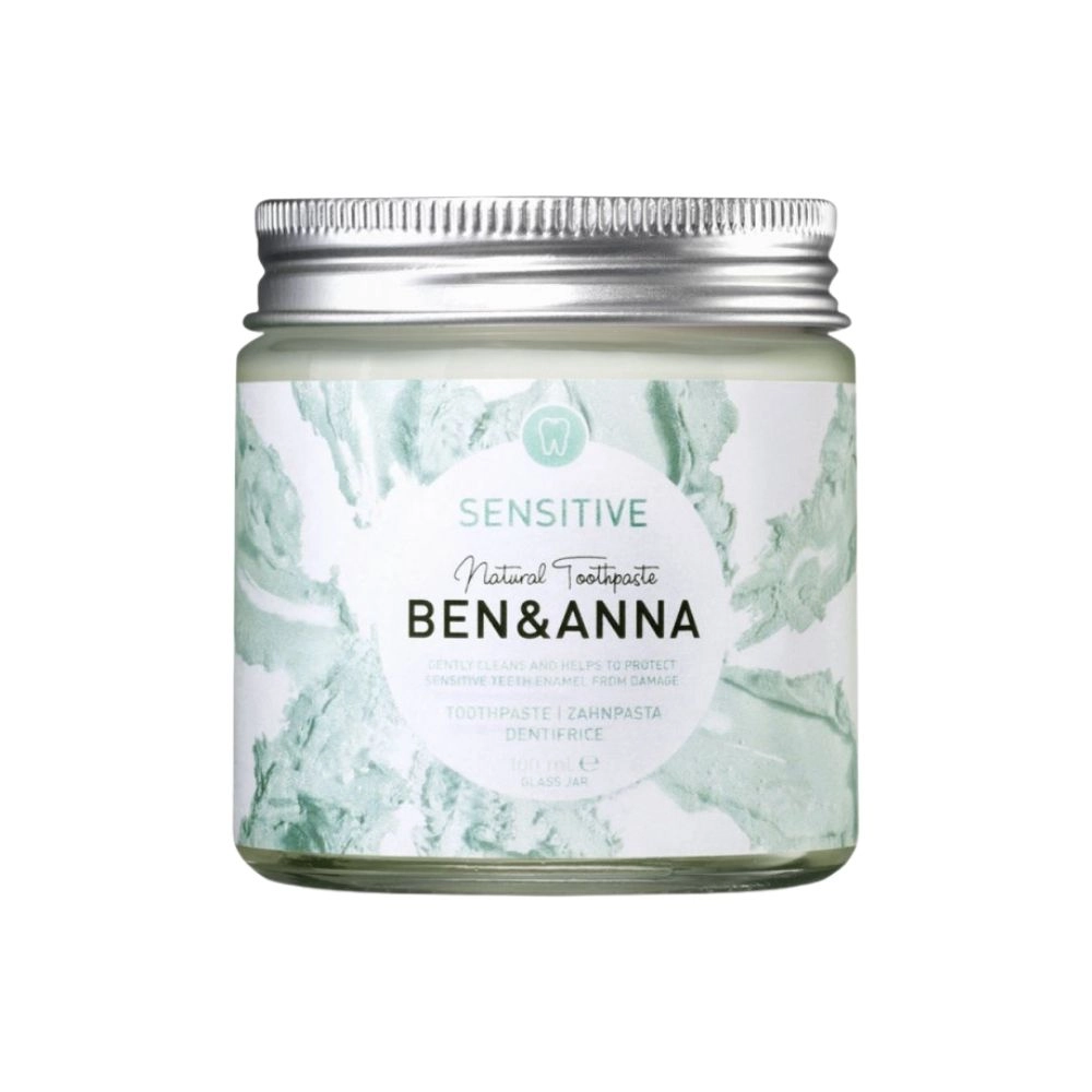 Pasta do wrażliwych zębów z rokitnikiem, rumiankiem i aloesem - bez fluoru | Ben&Anna