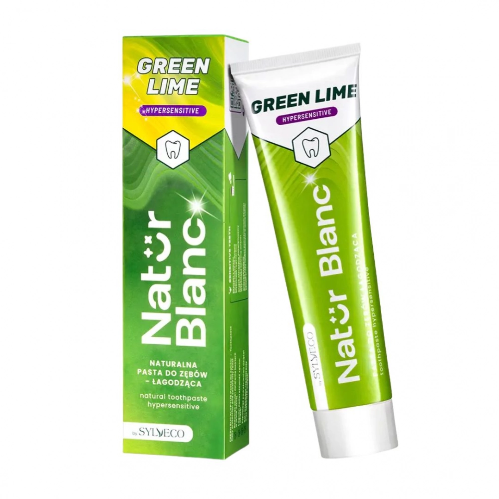 Pasta do zębów łagodząca nadwrażliwość Green Lime | Sylveco