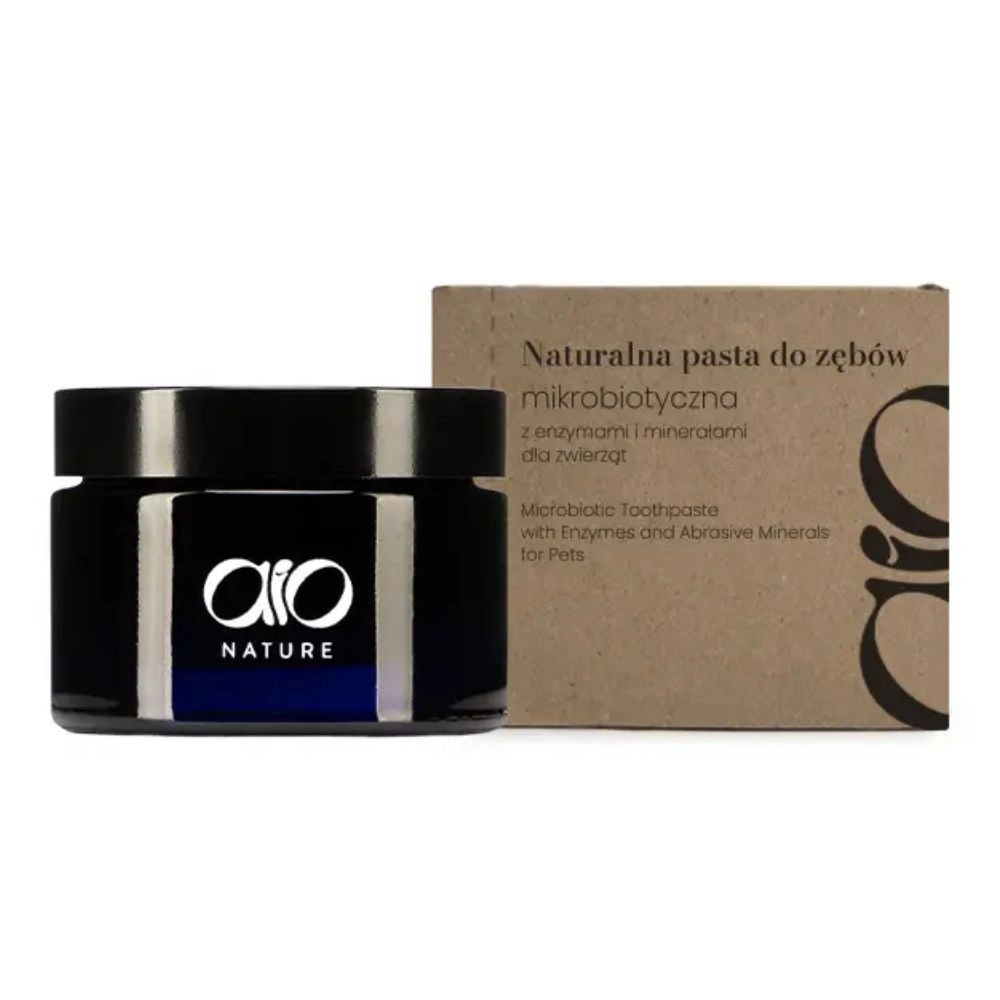 Pasta do zębów mikrobiotyczna z enzymami i minerałami dla zwierząt | AIO Nature