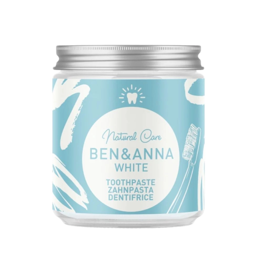 Pasta wybielająca do wrażliwych zębów - bez fluoru | Ben&Anna