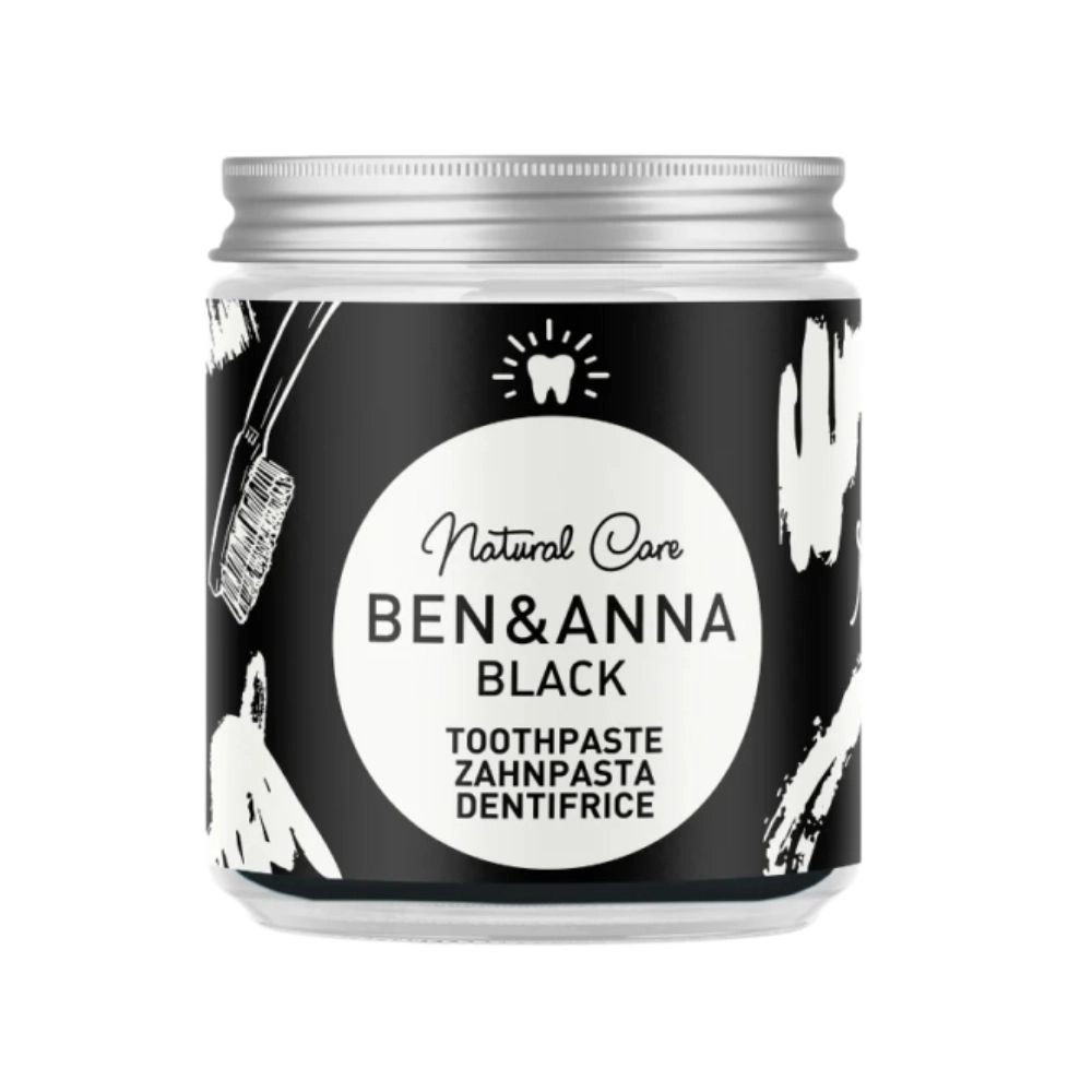 Pasta wybielająca z aktywnym węglem - bez fluoru | Ben&Anna