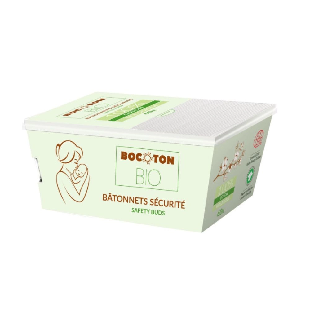 Patyczki ekologiczne do uszu dla dzieci | Bocoton