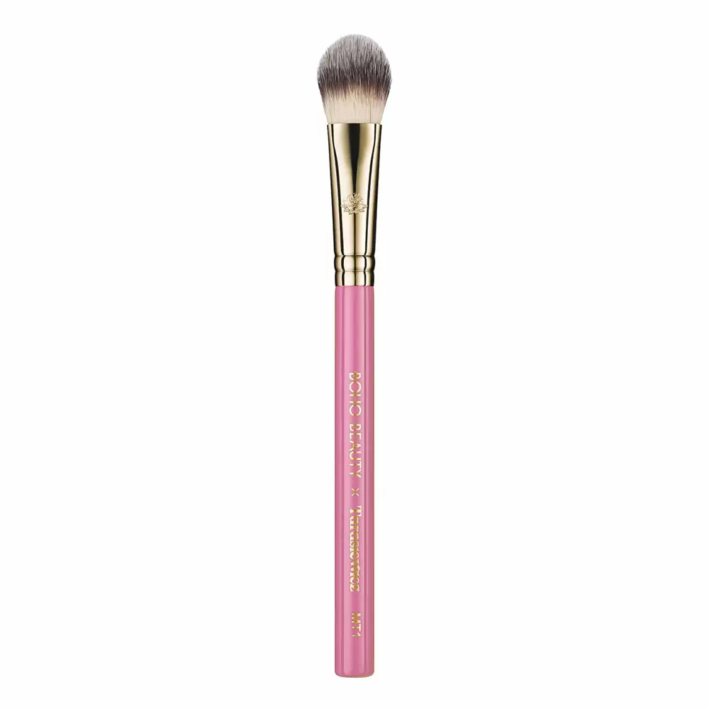 Pędzel do rozświetlacza MT1 BOHO X MARZENA TARASIEWICZ | Boho Beauty