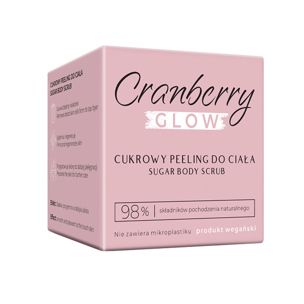 Peeling cukrowy do ciała | Cranberry Glow
