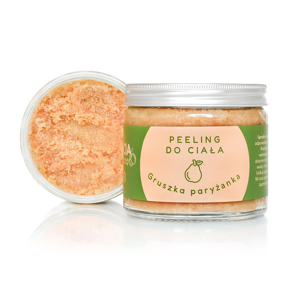 Peeling cukrowy do ciała Gruszka Paryżanka | Bracia Mydlarze