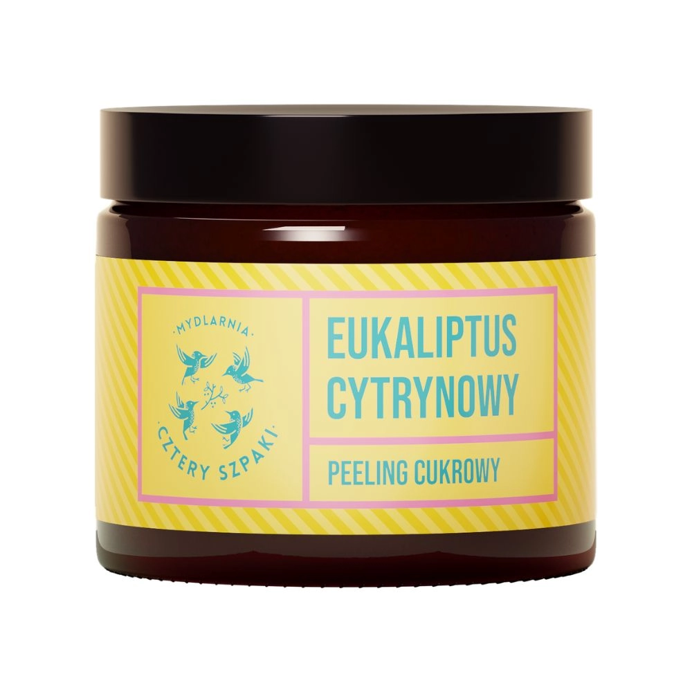Peeling cukrowy Eukaliptus Cytrynowy | Cztery Szpaki