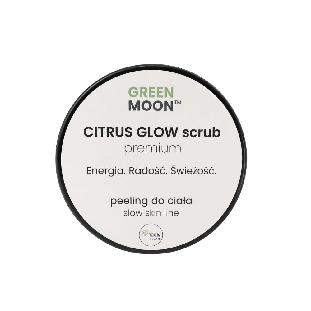 Peeling do ciała CITRUS GLOW scrub premium | Green Moon
