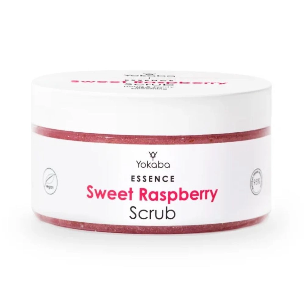 Peeling do ciała malinowy Sweet Raspberry Scrub | Yokaba