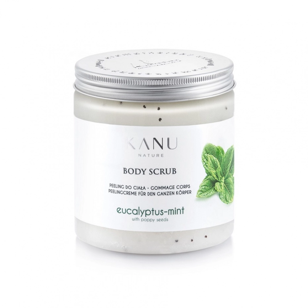Peeling do ciała Miętowo - eukaliptusowy z makiem | Kanu Nature