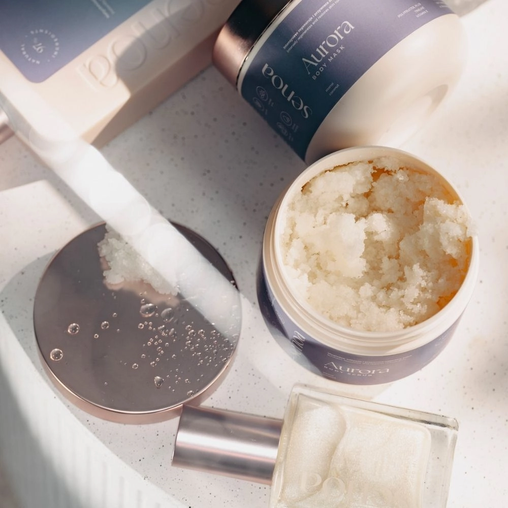 Peeling do ciała wygładzający Aurora Body Scrub | Senoa