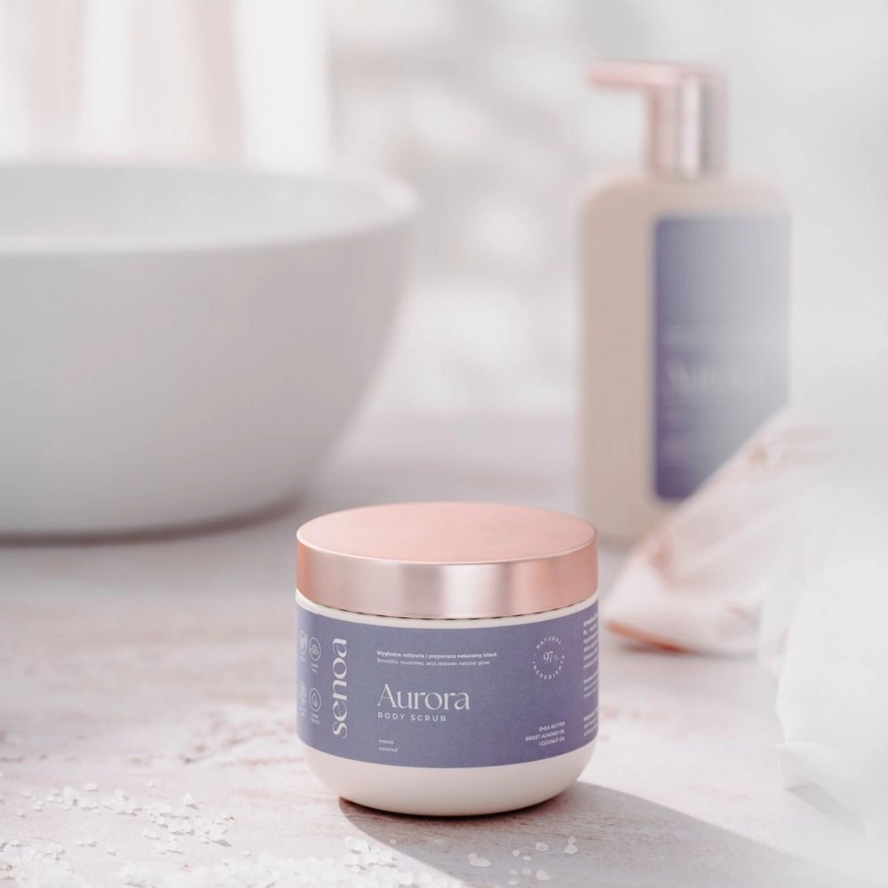Peeling do ciała wygładzający Aurora Body Scrub | Senoa