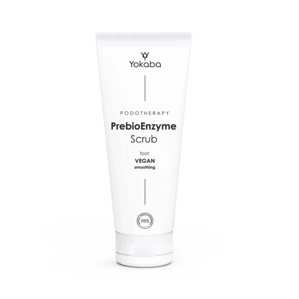 Peeling enzymatyczny do stóp z prebiotykiem PrebioEnzyme Scrub | Yokaba