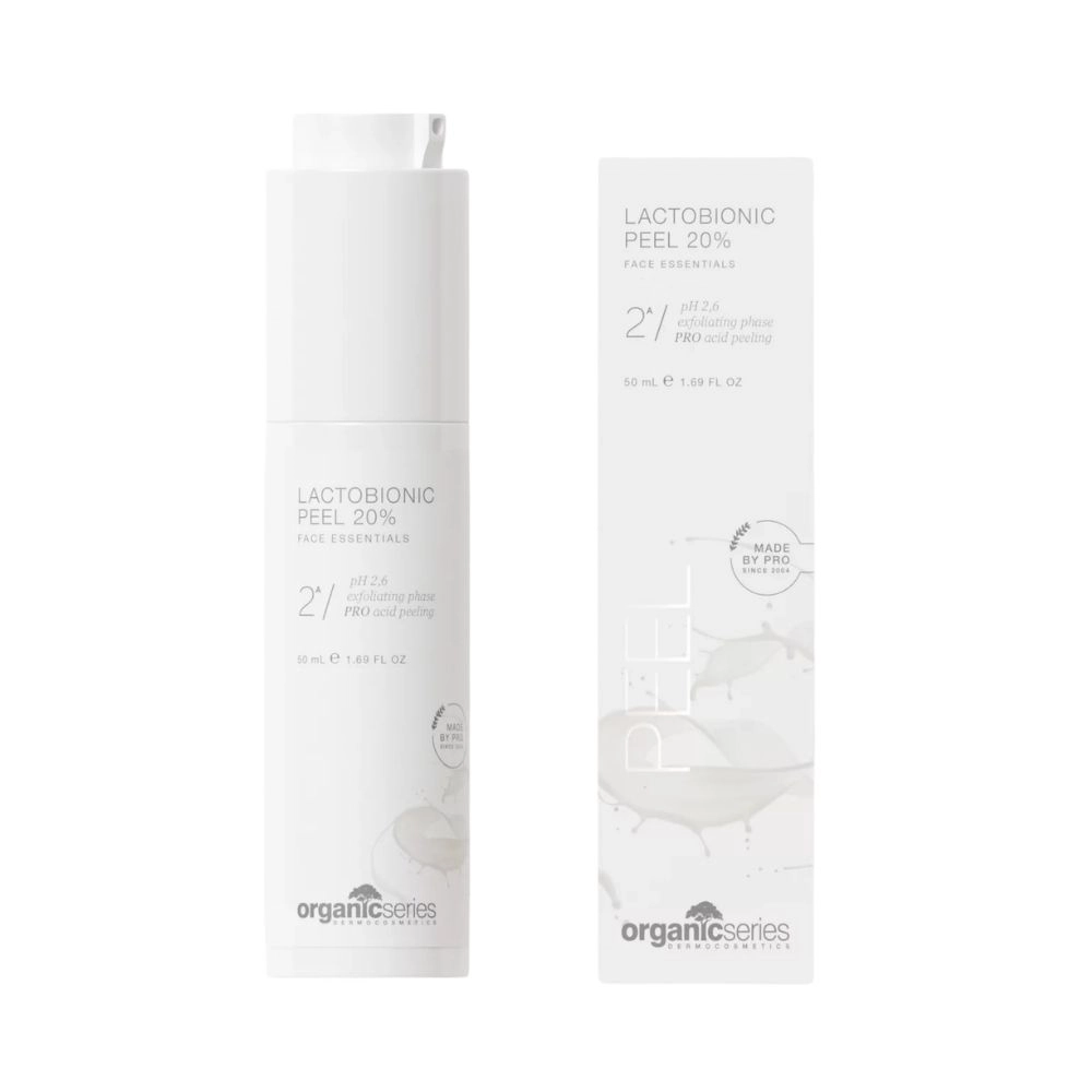 Peeling kwasowy - Kwas laktobionowy 20% LACTOBIONIC PEEL | Organic Series