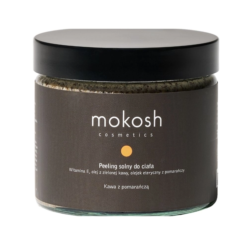 Peeling solny do ciała Kawa z pomarańczą | Mokosh
