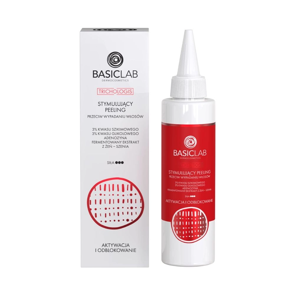 Peeling stymulujący do skóry głowy Aktywacja i Odblokowanie | BasicLab