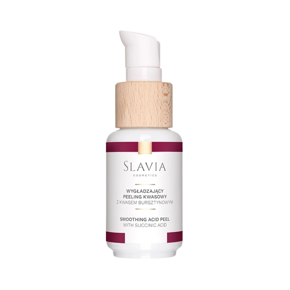 Peeling wygładzający z kwasem bursztynowym | Slavia Cosmetics
