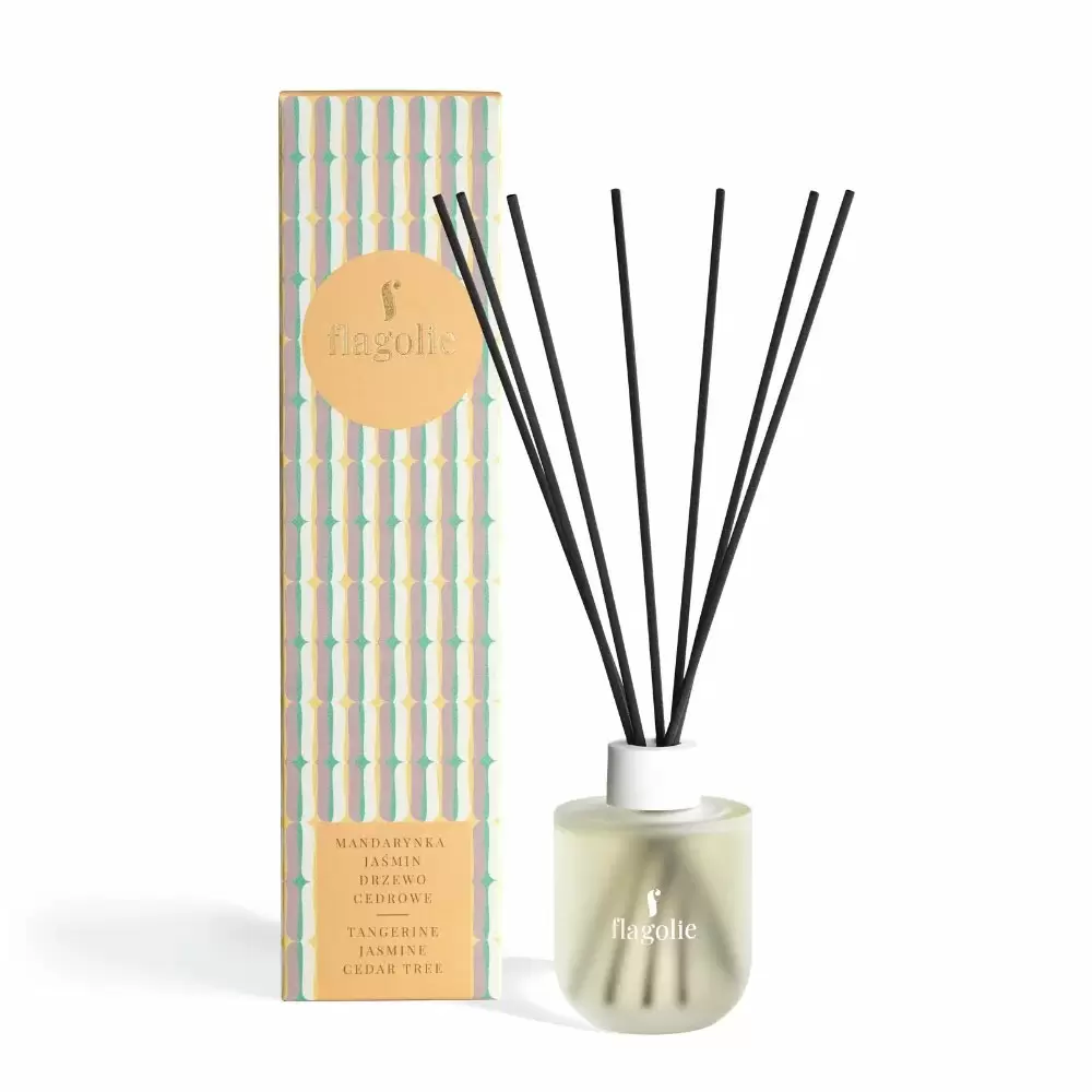 Perfumy dla domu Hygge - Mandarynka, Jaśmin, Drzewo Cedrowe | Flagolie